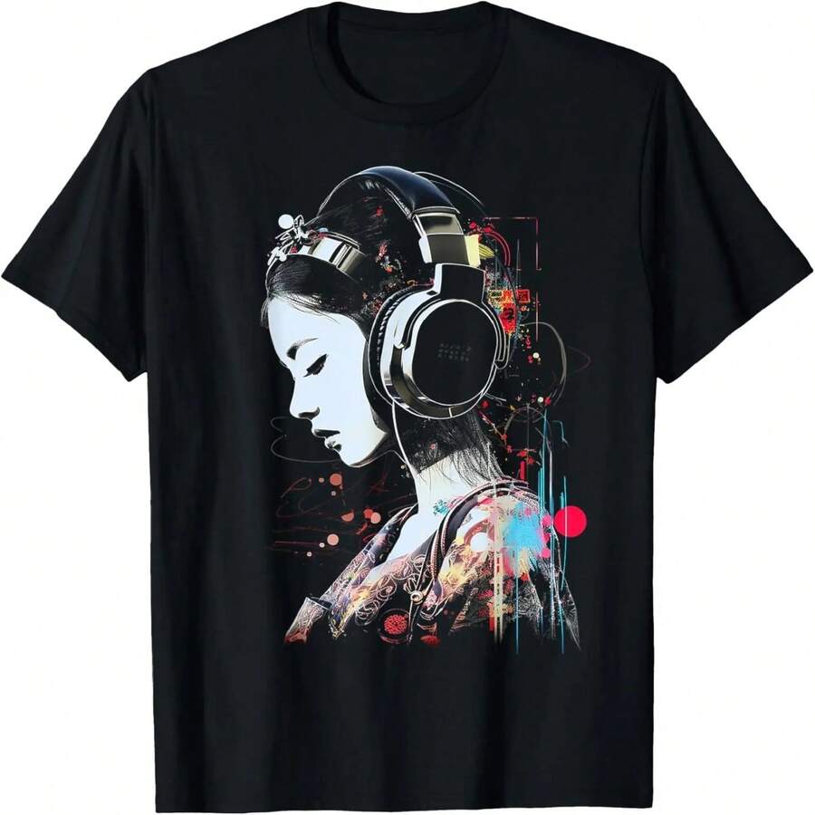 Women T-Shirts - Black - View 1