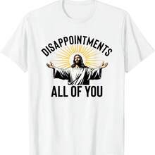Detalles todo de ti divertido Jesús fe cristiana Meme camisetas gráficas impresas personalizadas camiseta para hombre Camisas ropa de calle - Multicolor - Ver 1
