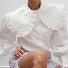 Women Blouses & Shirts - 淡粉紅色 - 查看 9