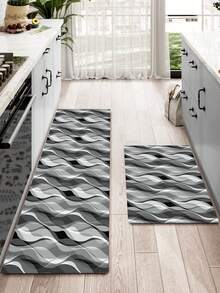 1 buah Keset Karet Dapur Motif Abstrak Bohemian, Terbuat dari Bahan Diatomaceous Earth, Memiliki Fitur Menyerap Air, Menyerap Minyak, Anti Selip, Tahan Noda, Cepat Kering. Cocok untuk Kamar Mandi, Lorong, Teras, Dekorasi Dalam/Luar Ruangan, Dapur, Ruang Makan, Kantor Kecil/Kantor Rumah, Ruang Cuci, dll. - MultiWarna - View 6