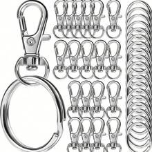 50piezas/Set Kit de Materiales para Hacer Llaveros DIY - Llavero - Ver 1