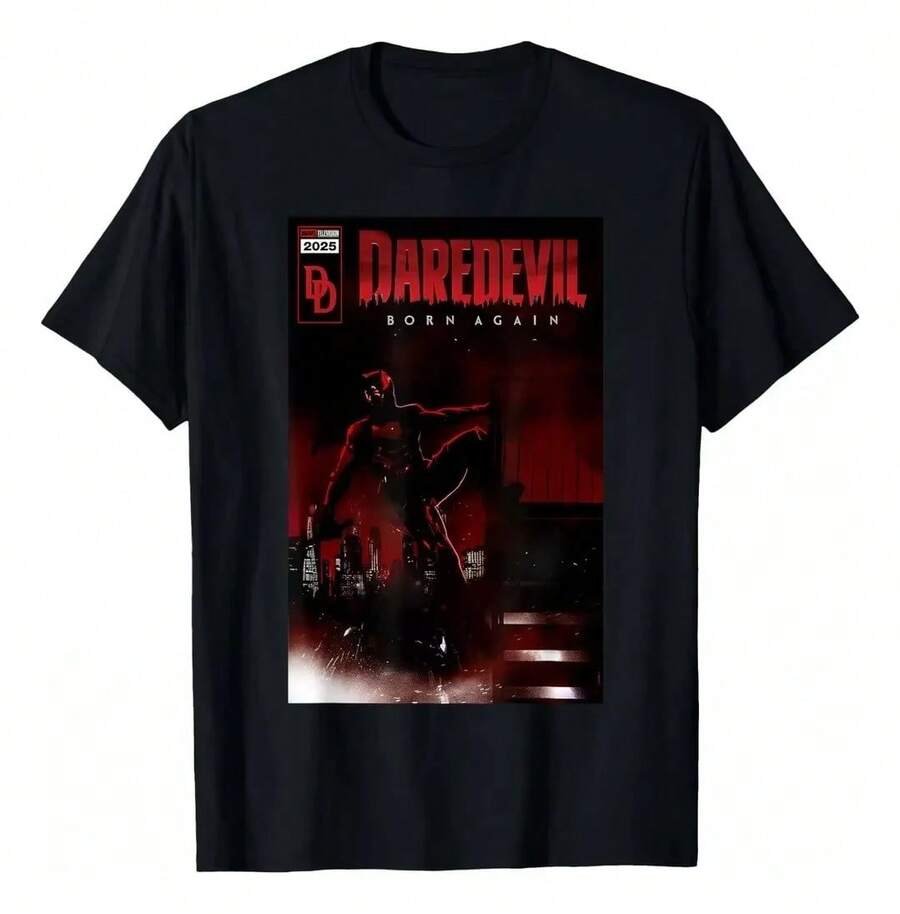 Nova 2026 Daredevil Born Again Unisex T-Shirt - 黑色 - 查看 1