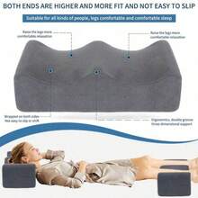 1pc Comfortable Leg Elevation Pillow, Relieves Lower Back Pressure, Leg Support For Sleep, Suitable For Bed, Sofa And Recliner, Relieves Hip And Leg Pressure, Office/Home Use - Leg Support and Buttock Pad - View 3