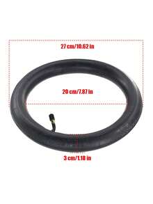 1 Stück 280x50 Hochbelastbarer Innenreifen 12 Zoll Innenreifen für Roller E-Bike (280x50) 10 1/2x1 7/8 Reifen Zubehörteile - 280x50 Innenschlauch - Übersicht 7