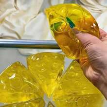 1個/2個 蜂蜜起司方塊捏捏樂 柔軟麻糬起司壓力紓壓玩具 感官玩具 成人禮物 提升心情 - 蜂蜜乳酪 - 查看 4