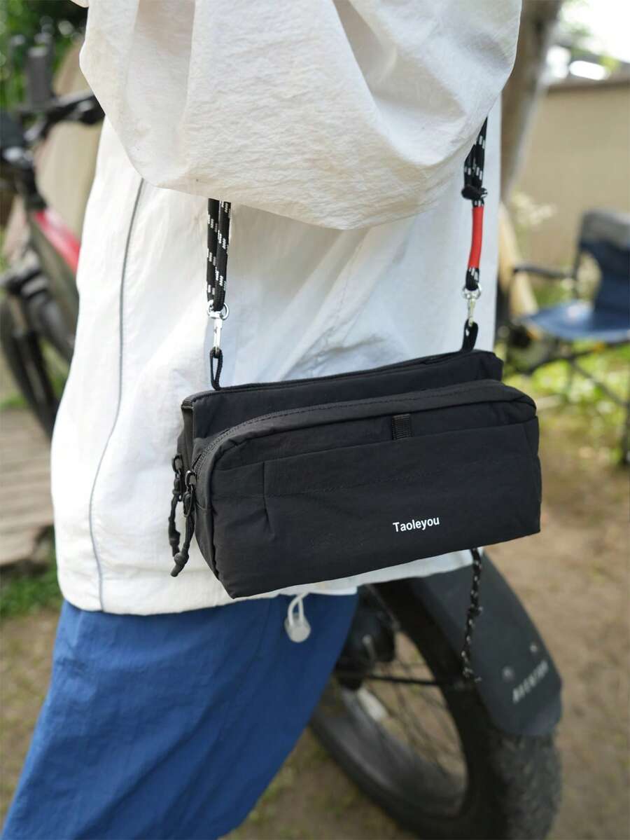 輕量緊湊通勤與戶外身體化妝包,附手機與其他物品用網格水瓶收納袋,中性款 - 彩色 - 查看 1