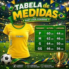 Top Uniform Of Brazil BABY LOOK Yellow Unmissable Launch 2026/27 - 黃色 - 查看 4