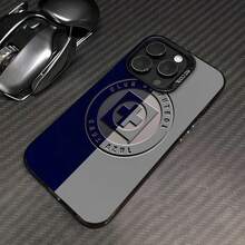 Logotipo de fútbol azul grisáceo de Cruz Azulfunda de teléfono Fundas compatibles con ,Apple,VIVO,OPPO,,, y Honor.Fabricadas en silicona TPU,ofrecen protección contra golpes y caídas.regalos para mamá - Negro - Ver 1