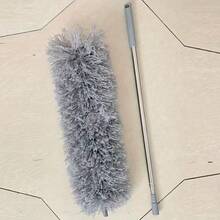 Adjustable And Bendable Microfiber Duster Iron Alloy Material - Washable, Duster 1/2/3pcs Set Bendable Duster With 100-Inch Extension Pole, For Cleaning High Ceilings, Fans, Blinds, Cobwebs, Furniture, Cars - Dust Collector - View 5