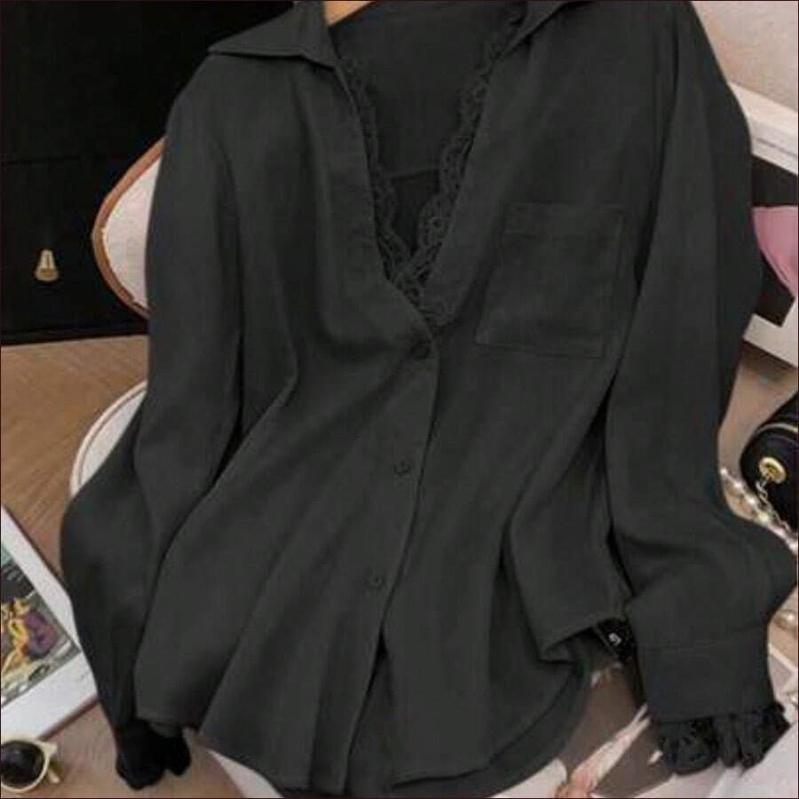Women Blouses & Shirts - Negro01 - View 1