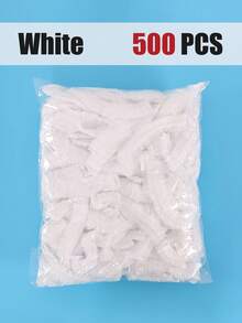 500/300/200/100/10入裝彩色一次性食品蓋，PE塑膠碗蓋與袋蓋，保鮮儲存用 | 廚房、露營、海灘派對用品 | 保持食物新鮮、可重複使用、防漏 (多色) - 彩色 - 查看 20