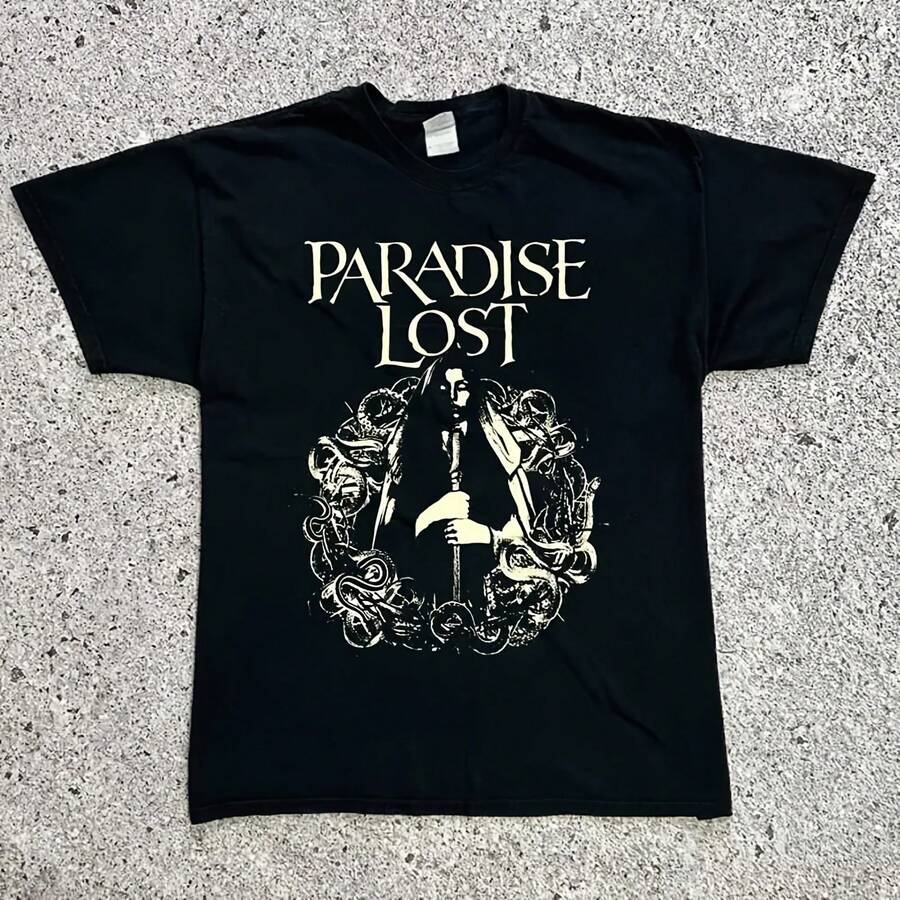 Rare Paradise Lost Cotton hombres todas las tallas 11D836T camisa - Multicolor - Ver 1