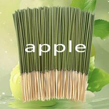 Varitas de incienso enrolladas hechas a mano de forma natural, aroma de rosa, pera y durazno, varitas de incienso largas, fragancia natural de rosa, pera y durazno, adecuadas para yoga, spa, purificación y desodorización del dormitorio - aroma a manzana - Ver 3
