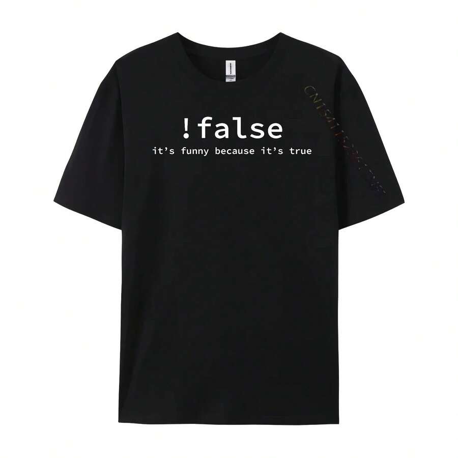 Mejor divertida programación falsa codificación Sudadera con capucha con cremallera para programadores Camiseta negra camisetas Vintage Camiseta divertida suelta - Multicolor - Ver 1