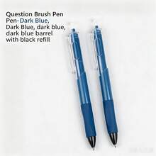 30pcs Retractable Quick-Dry White Pen, High-Aesthetic Neutral Pen 0.5mm For Students, Exam And Practice, ST Tip Black, Card Holder, Acrylic Markers, K-POP, Stitch, Stationery, Back To School - A - View 9