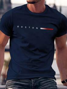 Camiseta de Algodón 100% Estampada para Hombre, 210g NDYU - Negro - Ver 7