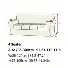 1pc Stretch Full Cover Sofa Slipcover, Leaf Pattern, Modern Style Polyester Fabric, Machine Washable, Protects Sofa, Dust & Dirt Resistant - Light Green - View 13