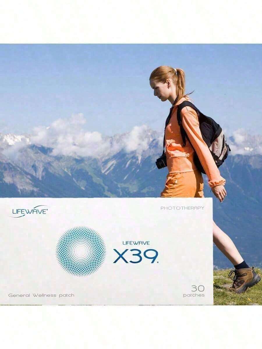 LifeWave X39 Patches - Supports Improvements Of Strength And Stamina,Body Care - Supports Improved Exercise Performance - No Or Stimulants - Innovative Patch Technology For Enhanced Wellness -30 Pieces Per Piece ,Keep Your Body Healthy And Rejuvenate You,Can Be Used Both Morning And Evening,Halloween Gift. - 1pcs - 查看 1