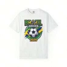 Camiseta del Equipo de Fútbol de Brasil 2026 _ Camiseta de Fútbol de Brasil - Negro - Ver 1