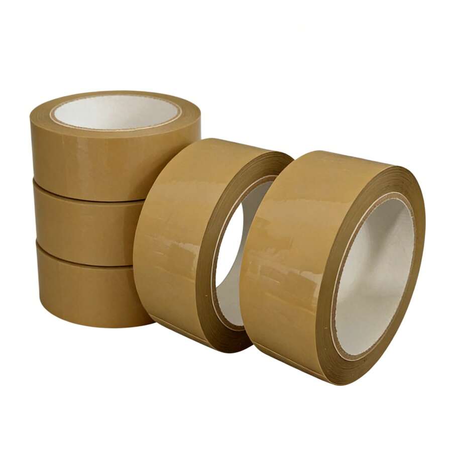 Special Offer! 6 Rolls Of Brown Tape, 48mm Wide X 66m Long, Heavy-Duty Brown Packing Tape, Suitable For Packaging Parcels, Boxes, Cartons | Brown Adhesive Packing Tape, A Back-To-School Essential