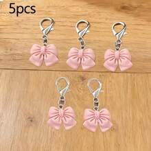 Minimalist Bow Pendant Mini Charm Accessory Decoration Keychain Pendant Minimalist Bag Charm - Multicolor - View 8