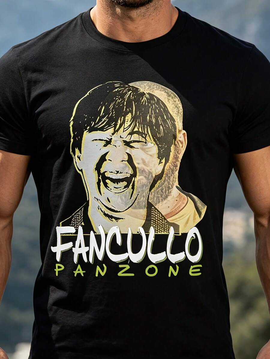 Men T-Shirts - Black - View 1