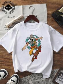 Men T-Shirts - White - View 6