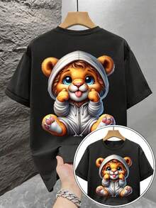 Camisetas de hombre - Negro - Ver 4