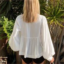 Women Blouses & Shirts - Yellow - View 3