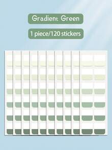 1 Pack Large 60/Medium 120/Small 240Pcs Semi-Transparent Index Tabs, Writable Reusable Adhesive File Flags, Colored Page Markers For Reading Notes, Book Index & Document Classification School Supplies - Medium 120 Pieces - View 11