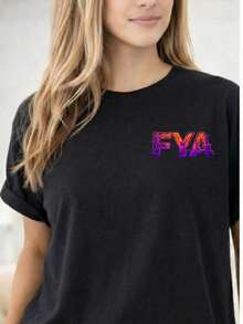 Women T-Shirts - Black - View 1