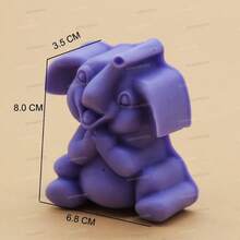 Molde de jabn de silicona para velas 2D, hecho a mano, 11218 - 11218 - Ver 2