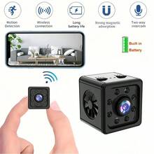 1 buah Kamera Tersembunyi Mini, Kamera Tersembunyi WiFi Nirkabel untuk Smartphone, Dengan Penglihatan Malam, Deteksi Ponsel, Tampilan Ponsel, Kamera Tersembunyi Full HD, Cocok untuk Keamanan Rumah/Kantor - Hitam - View 2