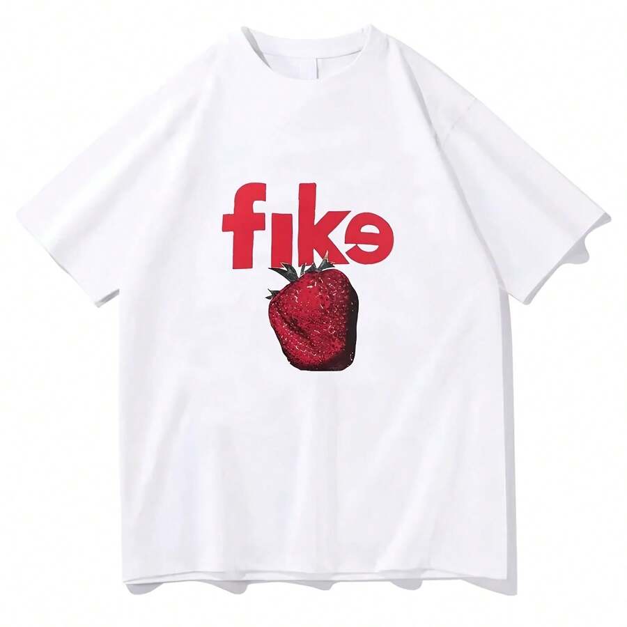 Camiseta de verano de Dominic Fike, ropa de algodón, cómoda, informal, con cuello redondo, manga corta, camiseta Retro para hombres y mujeres - Multicolor - Ver 1