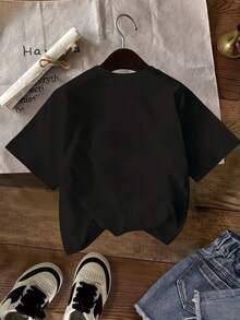 Women T-Shirts - 黑色 - 查看 2