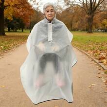Hooded Waterproof Raincoat, Suitable For Wheelchair Users, Raincoat For People With Disabilities - 1. Wheelchair Raincoat - View 5