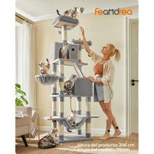 Cat Trees & Condos - Light Gray - View 2