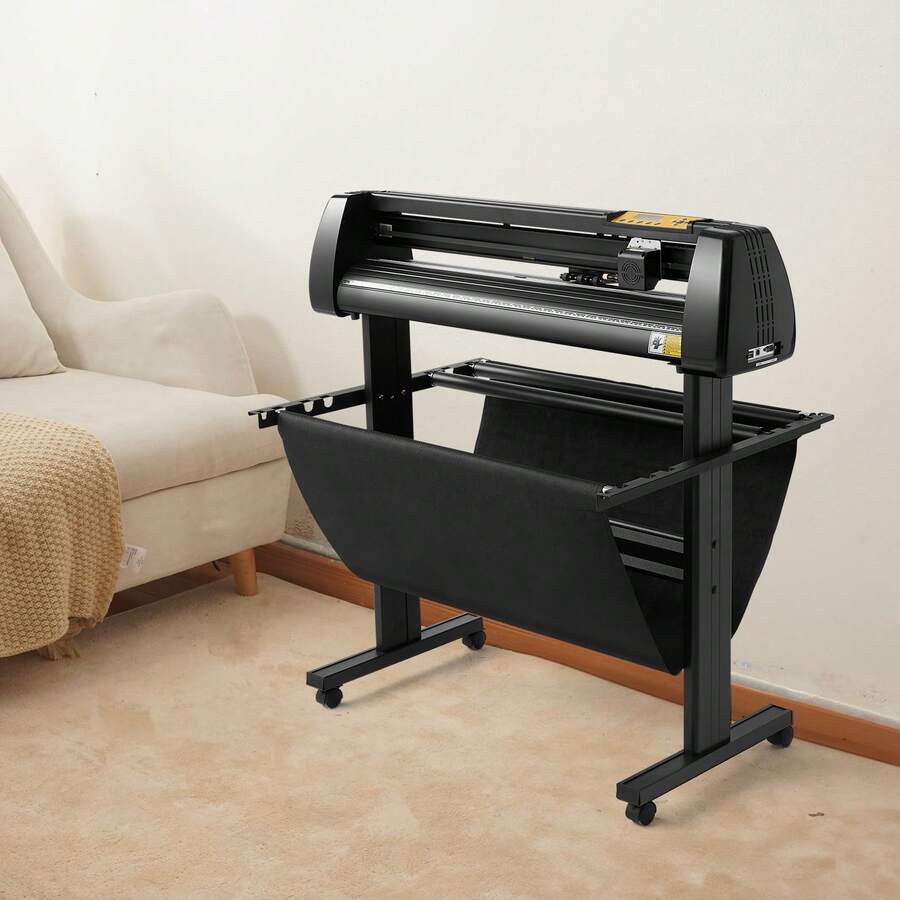 34-Inch Vinyl Cutter, Vinyl Cutting Machine, Handheld Vinyl Printer, Cutting Plotter With LCD Screen For Signs, With Signmaster Software For Design And Cutting, With Supplies And Tools - 34" Pantalla LCD - View 1