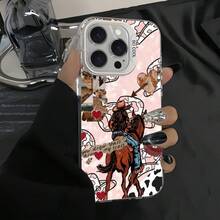 Vaquero Carcasa celular diseño elegante resistente a impactos y rasgos, adaptada paraúltiples modelos como  X,XR,XS y series 11/12/13/14/15/16/17 con todas sus variantes, celulares  gama A y S de diferentes generaciones, dispositivos  Moto E y serie G, además de  y Redmi Note toda la línea, material cómodo ligero, protección completa para teléfonoóvil para uso personal y diario cotidiano - Multicolor 2 - Ver 4