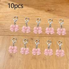 Minimalist Bow Pendant Mini Charm Accessory Decoration Keychain Pendant Minimalist Bag Charm - Multicolor - View 7