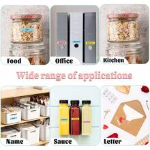 Purple/Blue/Pink Three Colors To Pick, Realize Color-Coded Sorting For Different Items 3 Rolls - Multicolor - View 9