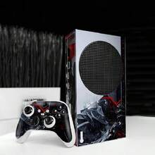 1套 Series S 印花圖案遊戲主機貼紙 防滑耐用防刮保護貼 個性化創意裝飾貼膜 - 查看 5