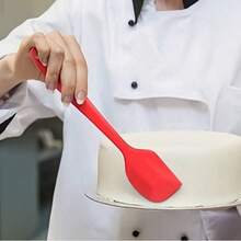 5pcs Silicone Scraper Set, Rubber Scraper, 8.3 Inch Cream Scraper, Butter Scraper, Small Rubber Scraper, Suitable For Kitchen, Baking, Cooking, Mixing Tools, Durable Kitchen Utensils, 1/3/5/8pcs Pack - View 3