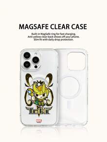 Miniso 男士時尚磁吸手機保護殼，適用於 iPhone 18 18pro 18promax 17ProMax/17 Pro/Air/16 Pro Max/15 Plus/14/13/IP 17/15Pro/12 Pro/11/16 Plus、XR Apple Android 機型，Galaxy S22、S23plus、Galaxy S23ultra S24plus、Galaxy S25、Galaxy S25ultra、Galaxy S26、S26ultra，防摔防刮保護殼，適合作為家人與朋友的節日禮物 - 透明1 - 查看 2