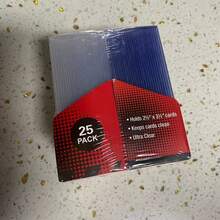 Premium Rigid Card Cases For Sports Trading Cards, Blue White Card Sleeves Display Storage Box, Protective Card Holders For Baseball Rugby Collectible Cards - Multicolor - View 11