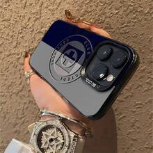 Logotipo de fútbol azul grisáceo de Cruz Azulfunda de teléfono Fundas compatibles con ,Apple,VIVO,OPPO,,, y Honor.Fabricadas en silicona TPU,ofrecen protección contra golpes y caídas.regalos para mamá - Negro - Ver 6