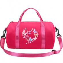 1pc Large Travel Bag, Gym Bag, Lightweight Hand-Carry Luggage Bag, Yoga Bag, Large Capacity Outdoor Business Trip Travel Storage Bag, Shoulder Bag - Multicolor - View 2