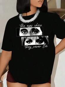 Ojo Nunca ienten - una Caieta Iprea con un Patrón de Retrato para ujere de ana Corta Cauae en Priavera y Verano. 9DP0 - Negro - Ver 2
