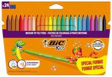 BIC Medium Point Markers, Assorted Colors. Ideal For Creative Activities. Box Of 24 Colors. - 24種顏色 - 查看 7