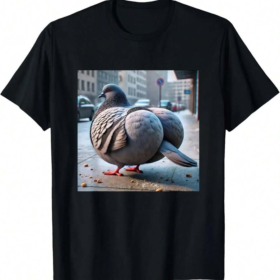 Camiseta de paloma Gyatt Gen Z Meme de 100 niveles, ropa divertida de paloma Brainrot para mujer, gráfico Kawaii, estética, moda Harajuku Y2K - Multicolor - Ver 1